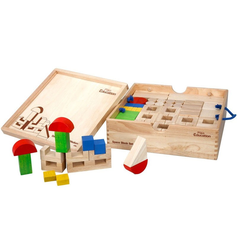 Ξύλινο Παιχνίδι Κατασκευαστικό υλικό – μεσαίο μέγεθος της plan toys