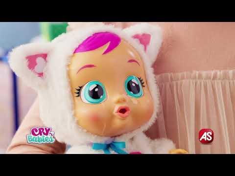 Cry Babies - Λαμπάδα Cry Babies Κλαψουλίνια Pandy - Διαδραστική Κούκλα Πάντα Κλαίει Με Αληθινά Δάκρυα - εικόνα 2