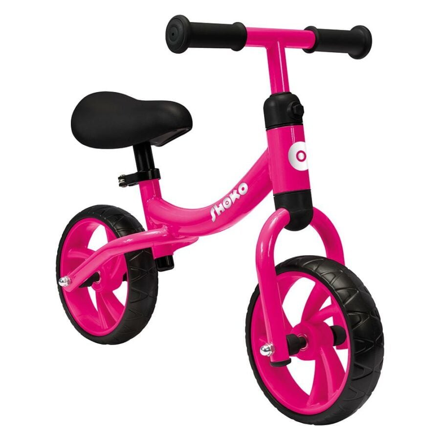 AS Company - Shoko Παιδικό Ποδήλατο Ισορροπίας Σε Φούξια Χρώμα Για Ηλικίες 18-36 Μηνών