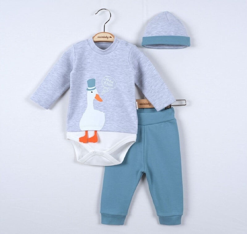 3 piece baby boy set with rompers 3 9m ciccimbaby 1043 4706 baby sets 14793 31 o