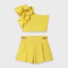 set me bermouda krep koritsi kitrino xl 4